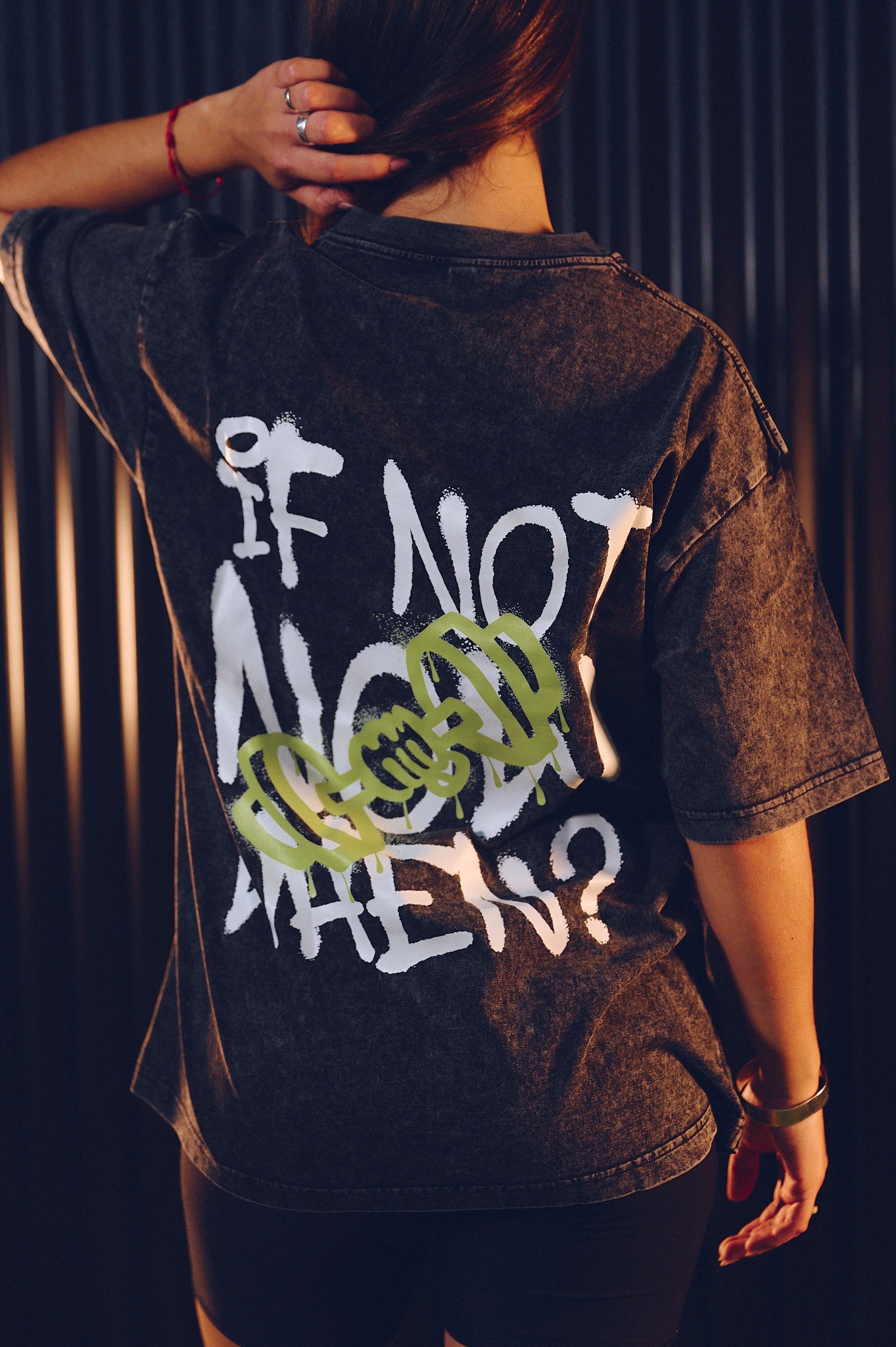 NOW OR NEVER™ – Remera Oversize Sense